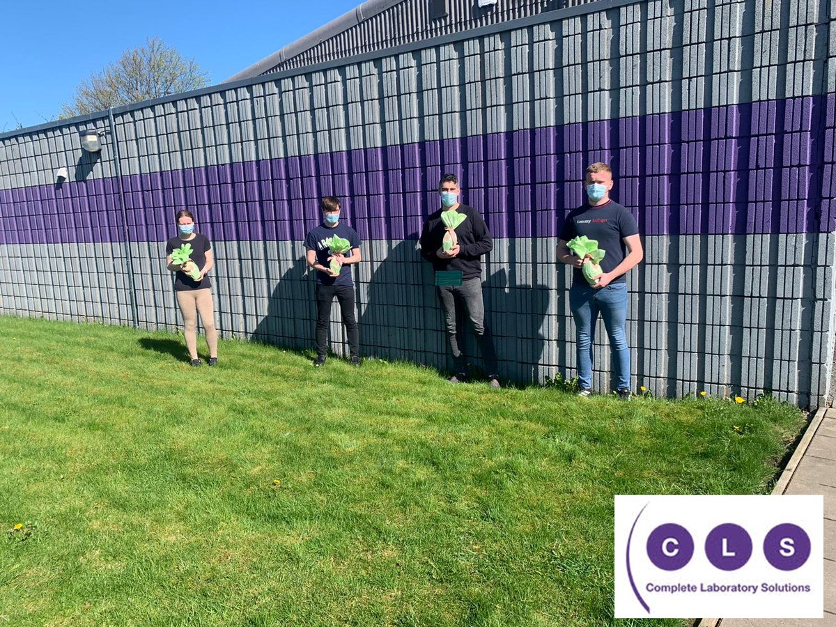 CLS_Labs's tweet photo. Wishing everyone a safe and #HappyEaster from all the team at CLS! Pictured are a few members of the team enjoying some Easter eggs already
#CLSTogether #Easter2021 #easter https://t.co/nZCNr7pLH3