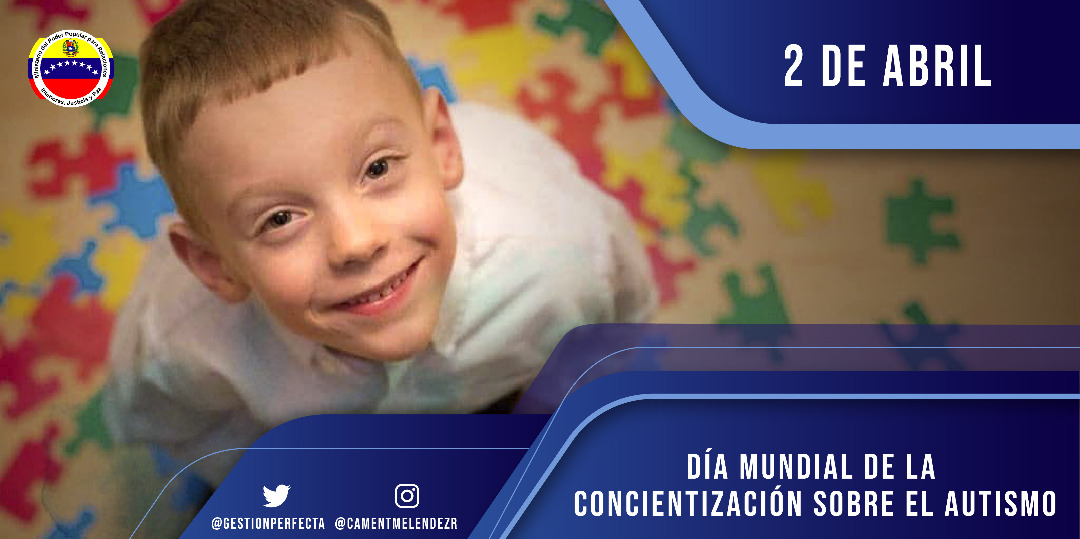 En este día valoramos muy especialmente a las niñas, niños, jóvenes y adultos que han sido diagnosticados con autismo, una condición que no les impide desenvolverse y cumplir todos sus sueños. Ellos nos recuerdan la importancia de la inclusión y del respeto para la convivencia