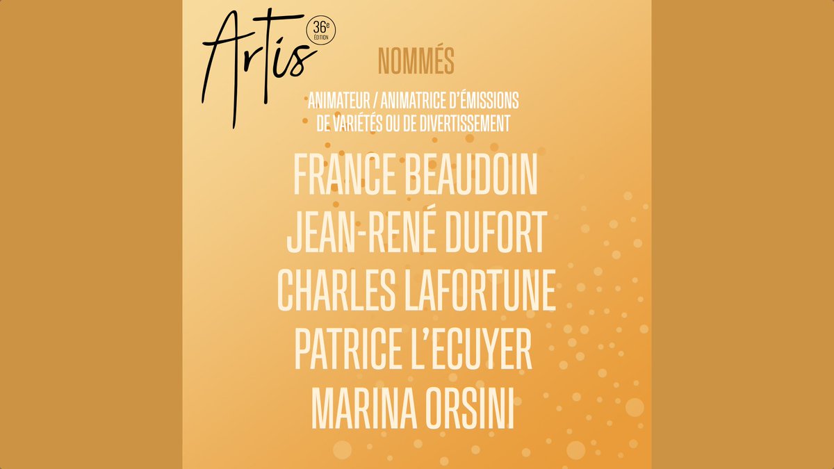 laVoixTVA's tweet image. Une autre belle nomination pour notre animateur @CharlesLaf! 👏👏👏 

Félicitations à tous les nommés! ✌️ #Artis2021