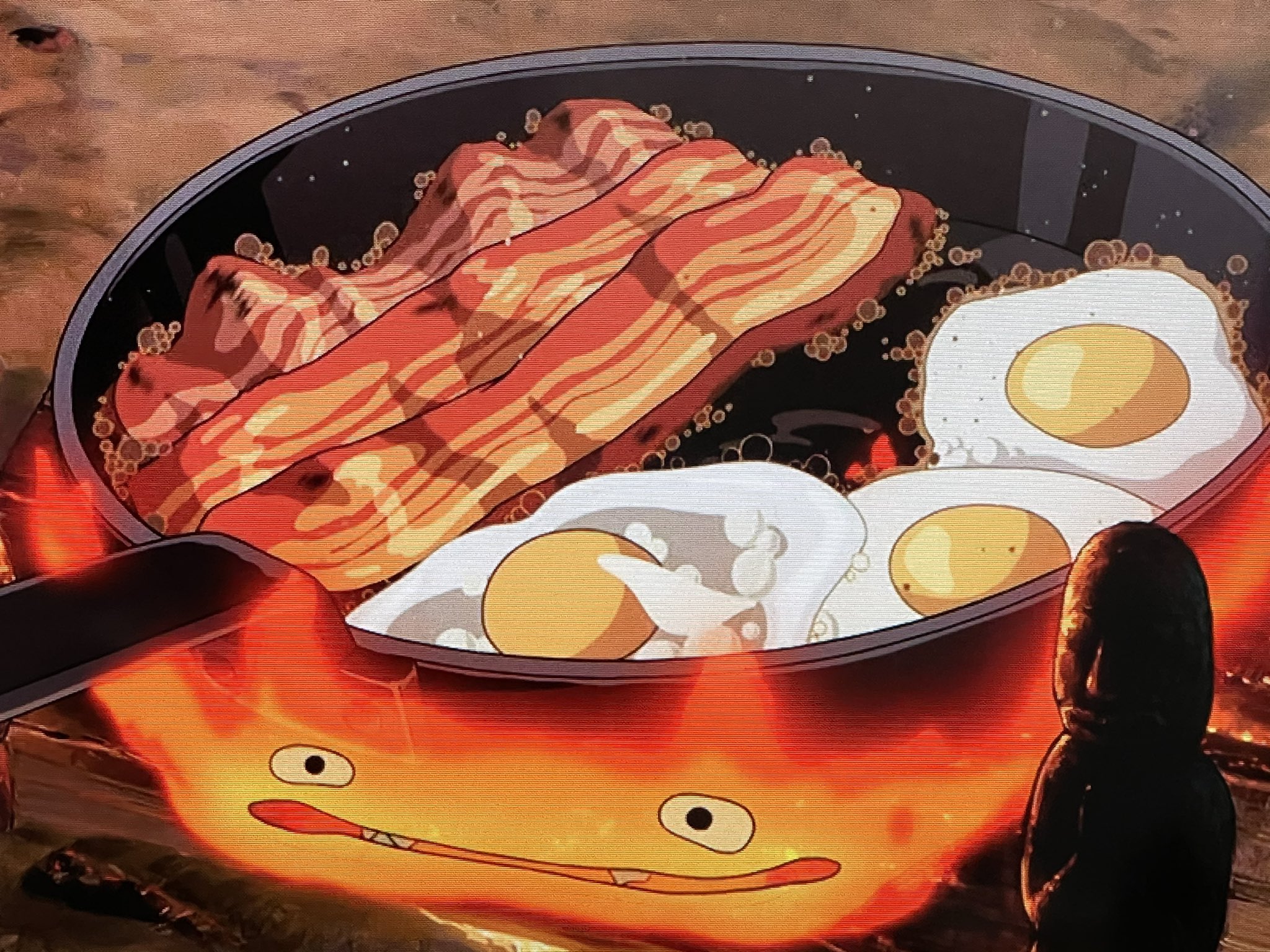 抗菌ふわっとタイトランチボックス小判 ハウルの動く城 カルシファー