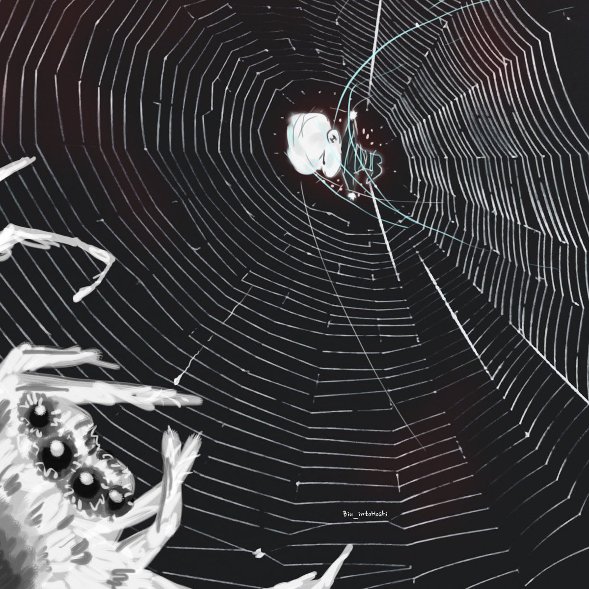 Biu_intoHoshi's tweet photo. Seventeenfanart
🕸️🕷️🕸️
#HOSHI #호시
#Spider #스파이더
#스파이더_호시_내려온다 
#세븐틴 https://t.co/9YQAklSNGw