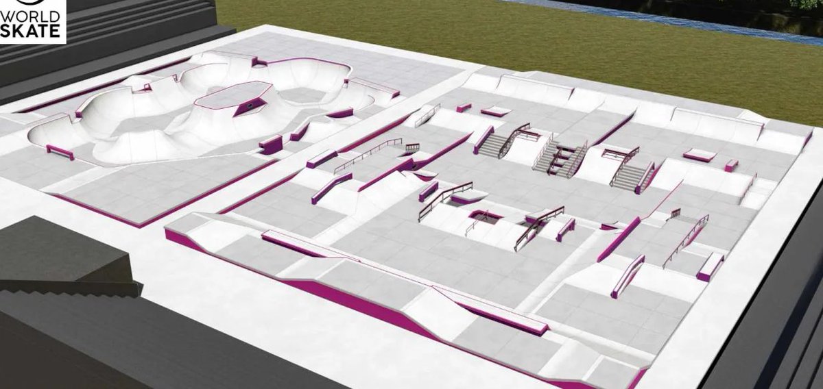 Tokyo 2020 unveils larger-than-standard skateboard course designs #olympics buff.ly/3uhJeyO