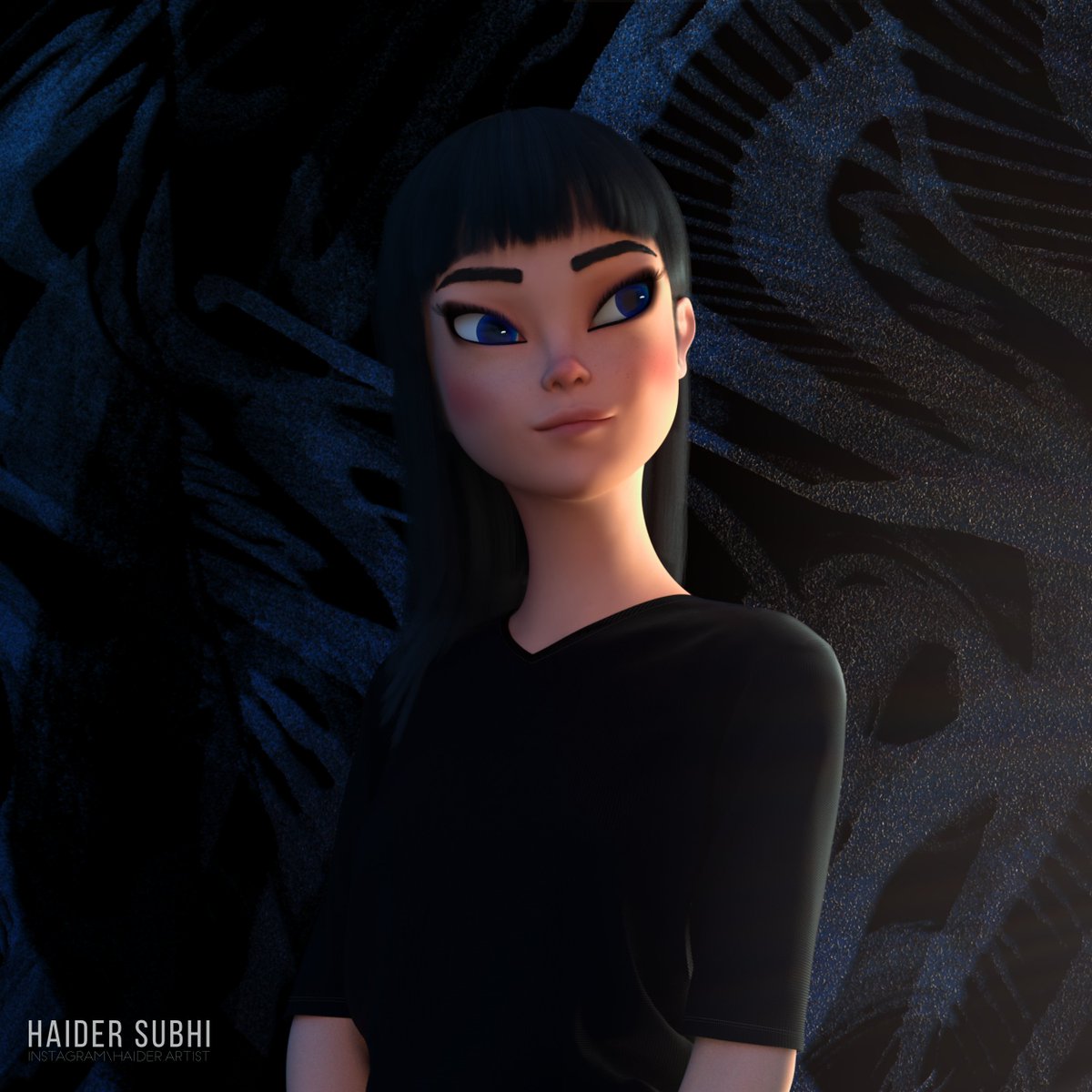 Haider_Subhi's tweet photo. Hi everyone,
I want to share with you my recent 3d artwork
reference By Aveline Stokart 
Follow me
https://t.co/v9rwkMFPEI 

#characterdesign #blender #b3d #3dart  #3dmodeling #3dcharacter #FridayVibes #stylized #Disney https://t.co/OBAERpqPNa