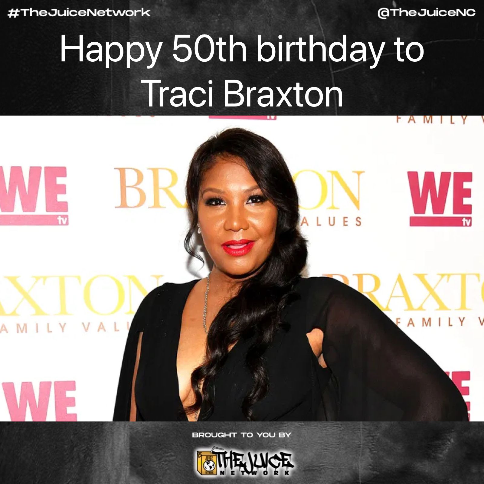 Happy 50th birthday to Traci Braxton!    