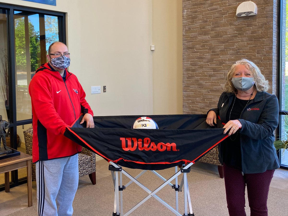 AHSAAUpdates's tweet photo. Congratulations to all of our @WilsonSportingG Ball Grant Winners! 

@TheStoneVB 
#LAMP 
@Winterboro_High 
@hollypondmiddle 
#Ariton
#PhilCampbell
#RuhamarJrHigh

Thank You to @WilsonSportingG for your support of High School Athletics in Alabama! 
[1/2] https://t.co/sz1dRn4vQ7