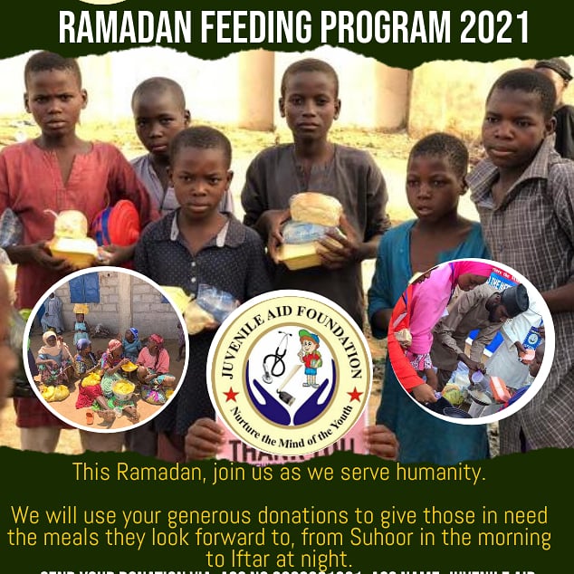MashkurSabo's tweet photo. Feed the less privilege with the little u have and Allah will feed u here or there after. Juvenile aid foundation (JAF) Ramadan feeding program come and join us 🙏 https://t.co/f63jc2VlBt