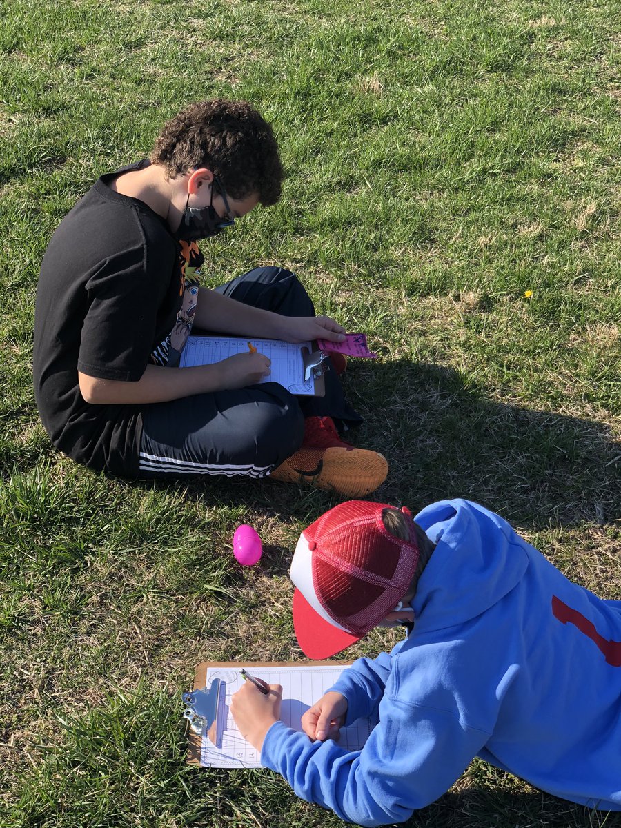 mrsgrimaldi3's tweet photo. Egg hunt this morning for some MAP testing prep 🤩🐣✏️ #WCMS https://t.co/Vx1DY9Xbty