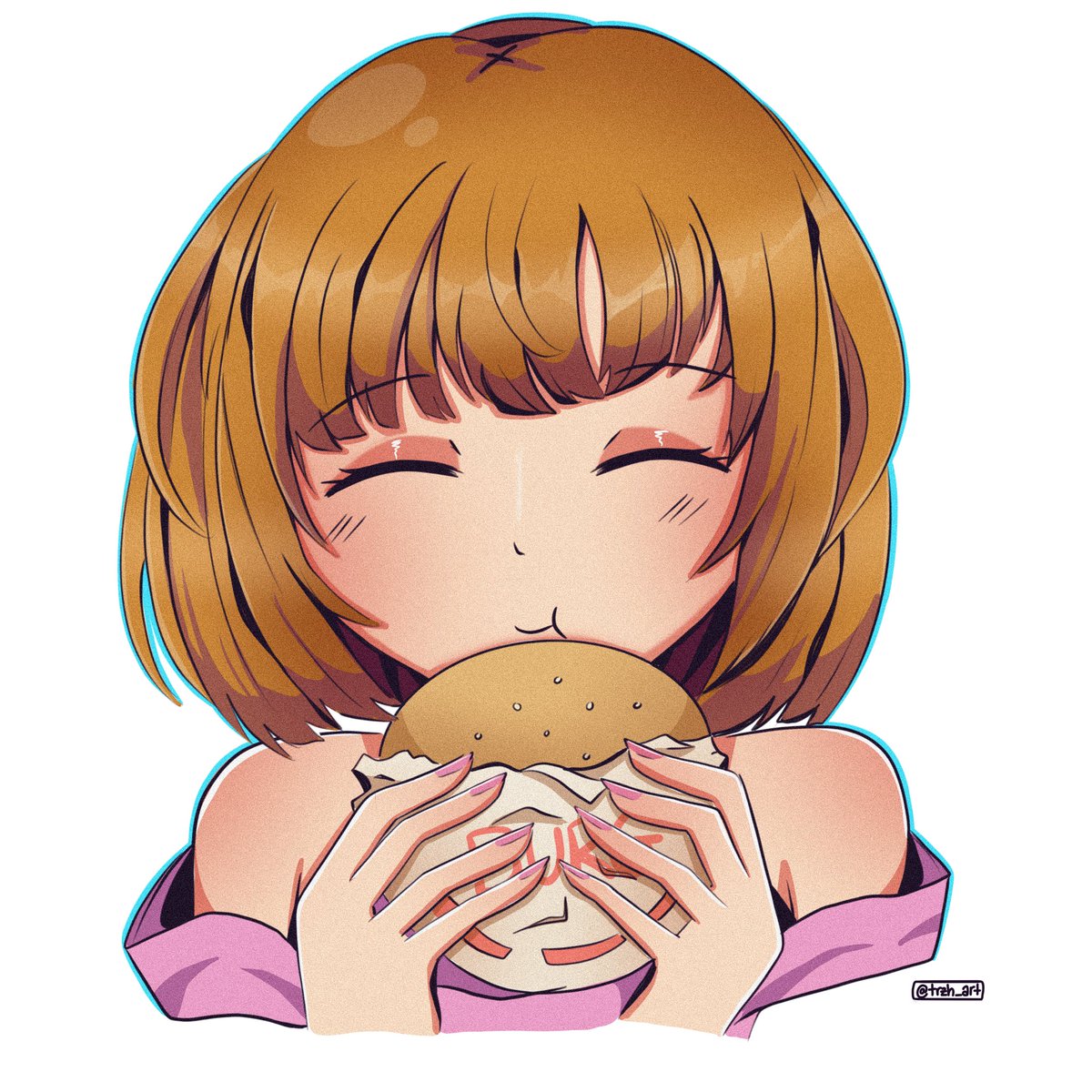 trzh_art's tweet photo. Burger gorl 🌝 #digitalart https://t.co/uQjnRBNCvs