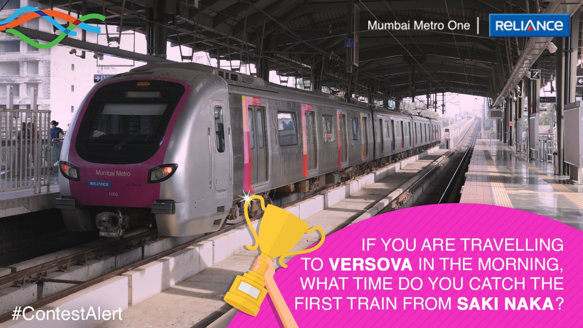 Mumbai Metro Can You Guess The Right Answer Ask Your Friends To Participate Too And Win Exciting Merch From Us What Re You Waiting For Contestalert Mumbaimetro Mumbaimetroone Contest Metrocontest Haveaniceday