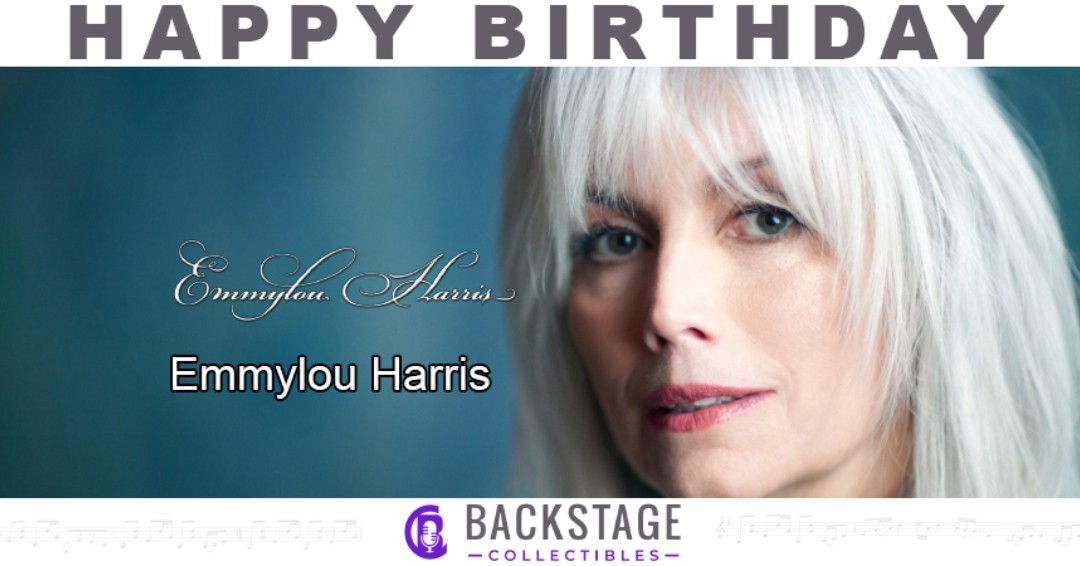 Happy Birthday to Emmylou Harris!  