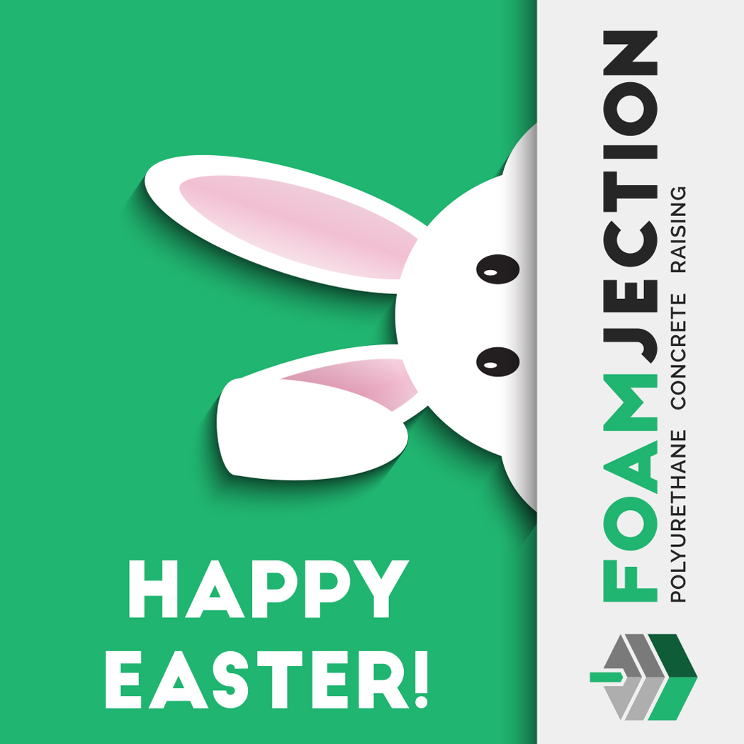 FoamJection's tweet photo. Wishing you and your family a wonderful Easter weekend! #foamjection #concretelifting #spring https://t.co/ESxepKJ5l1