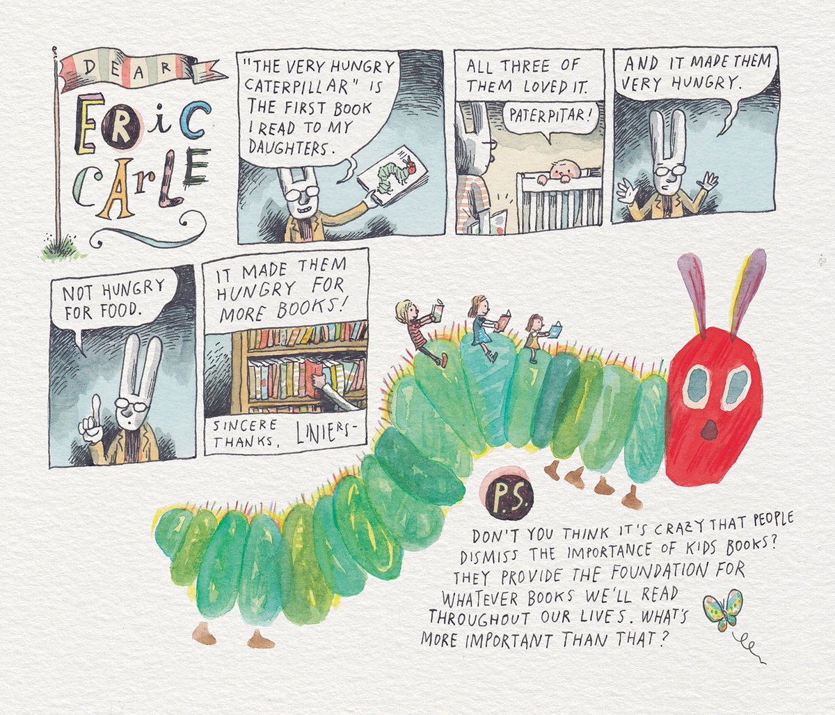 porliniers's tweet photo. On the #InternationalChildrensBookDay these open letters I published in @VQR some time ago. https://t.co/K3NXl6t2bo