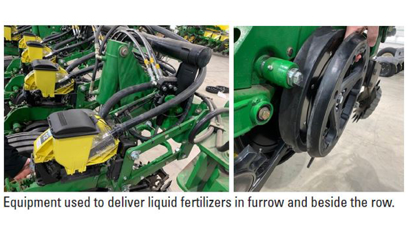 AgSpectrumCo's tweet photo. With Maximum Farming, you apply nutrients in a manner that reduces leaching &amp; runoff. It's what is best for the plant, environment, &amp; business. By applying N &amp; other nutrients at planting , the nutrients are available when &amp; where the plant needs them.
#AgSpectrum #MaximumFarming https://t.co/oiwQ0xpduG