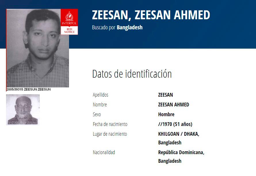 DiarioLibre's tweet photo. | #Actualidad | El más buscado en Bangladesh por Interpol tiene pasaporte dominicano. Al hombre se le acusa de asesinato y posesión de explosivos.

Todos los detalles aquí https://t.co/1KycuE7UeQ

#DiarioLibre #Interpol #Bangladesh #PasaporteDominicano #Crímenes https://t.co/4uB9w9WRm5