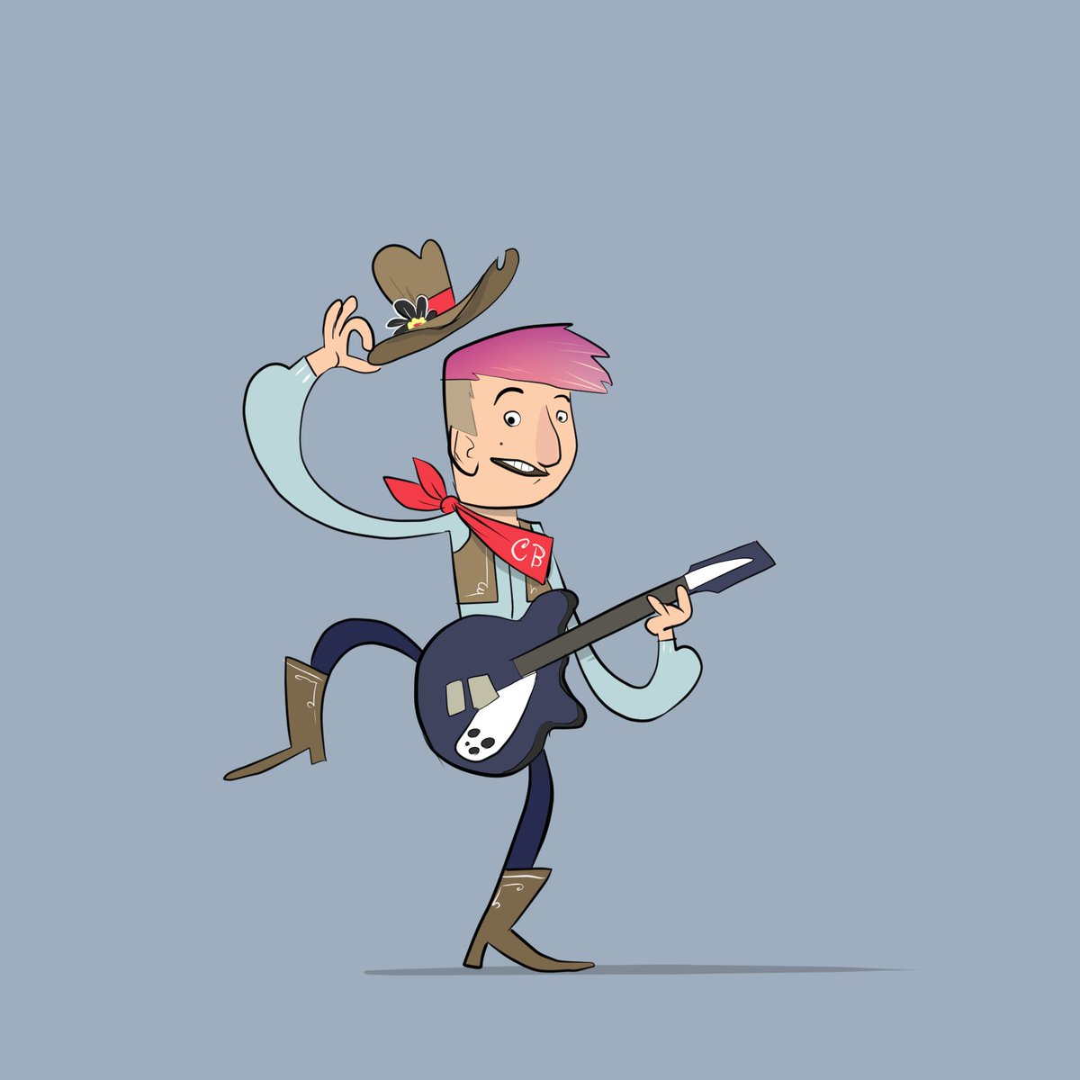 david_buist's tweet photo. Okay, one more silly drawing for the day. Love that @catbiteband did a double April Fools trickaroo and made a country version of their S/T album.
Don't forget it's Bandcamp Friday so go grab the album and support some bands.
#catbite #catlite #countryisnotdead https://t.co/yIWmmsGUcM