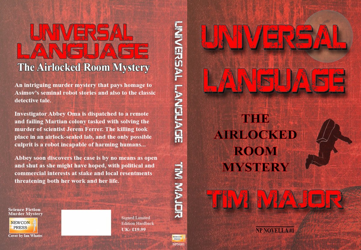 Tim Major (@timjmajor) on Twitter photo Happy Friday! I made a book soundtrack playlist for my Martian murder-mystery novella UNIVERSAL LANGUAGE, which will be published by <a href="/NewConPress/">Newcon Press</a> on Tuesday. No spoilers, and it might work as a ‘trailer’ for the book, perhaps. cosycatastrophes.com/2021/03/31/boo… Happy Friday! I made a book soundtrack playlist for my Martian murder-mystery novella UNIVERSAL LANGUAGE, which will be published by <a href="/NewConPress/">Newcon Press</a> on Tuesday. No spoilers, and it might work as a ‘trailer’ for the book, perhaps. cosycatastrophes.com/2021/03/31/boo…