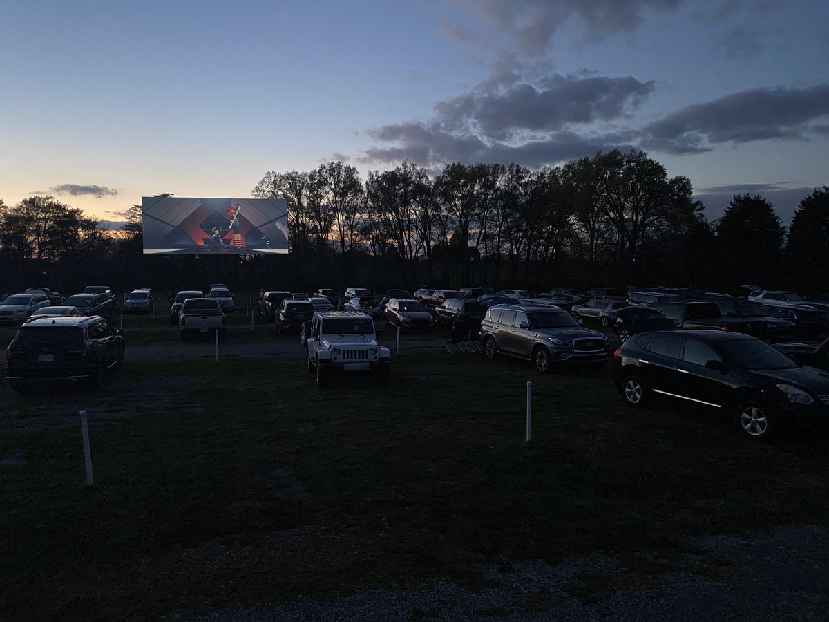 Movie Night on The Ridge!  Big thanks to Parkway Drive-In Theatre &amp; our student council for making this awesome night happen. #ExperienceTheRidge