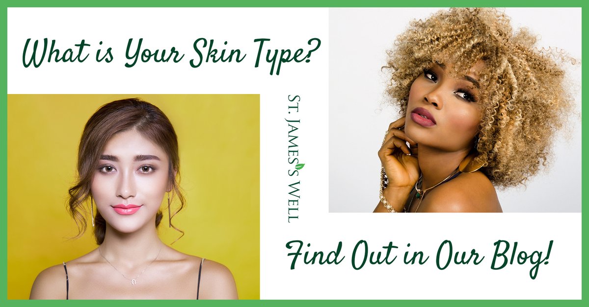 StJamessWell's tweet photo. Do you know your skin type? Find out in this month's blog by @StJamessWell!
Read it at https://t.co/b74Y6USVRY
#StJamessWell #SkinType #SkinCare #OilySkin #DrySkin https://t.co/GFSJZoIrbp