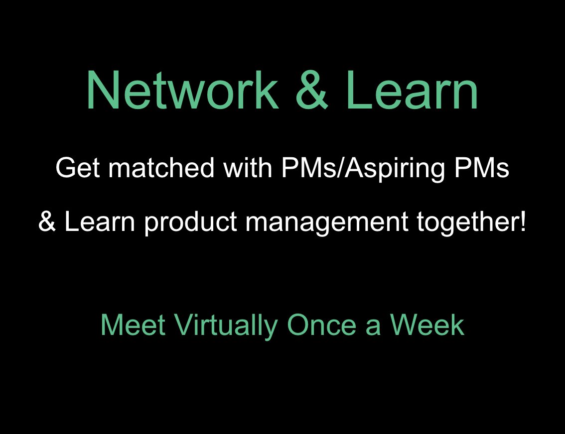 learningcircle5's tweet image. Join learning circle to network with PMs and learn together! Sign up here: form.typeform.com/to/xdUjK250

#ProductManagement #prodmgmt