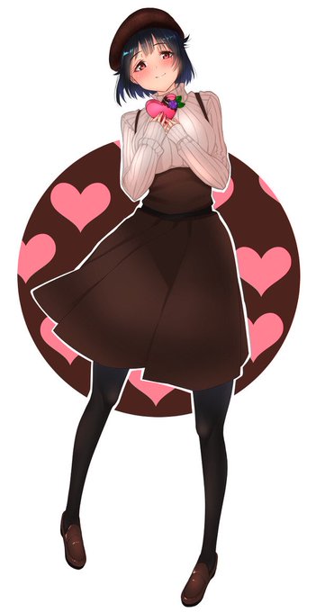 #バンドリ 
#牛込りみ 
#若宮イヴ
#絵描きさんと繫がりたい 
以前のバレンタイン企画で描かせて頂いたりみちゃんとイヴちゃんです 