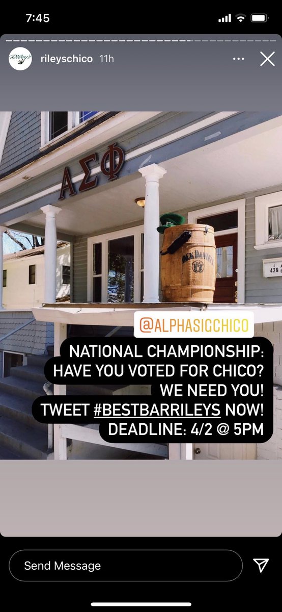 AlphaSigChico's tweet photo. We’ve heard your calls,
 #BestBarRileys 🍻🍻🍻 https://t.co/PLJxHcnjOV