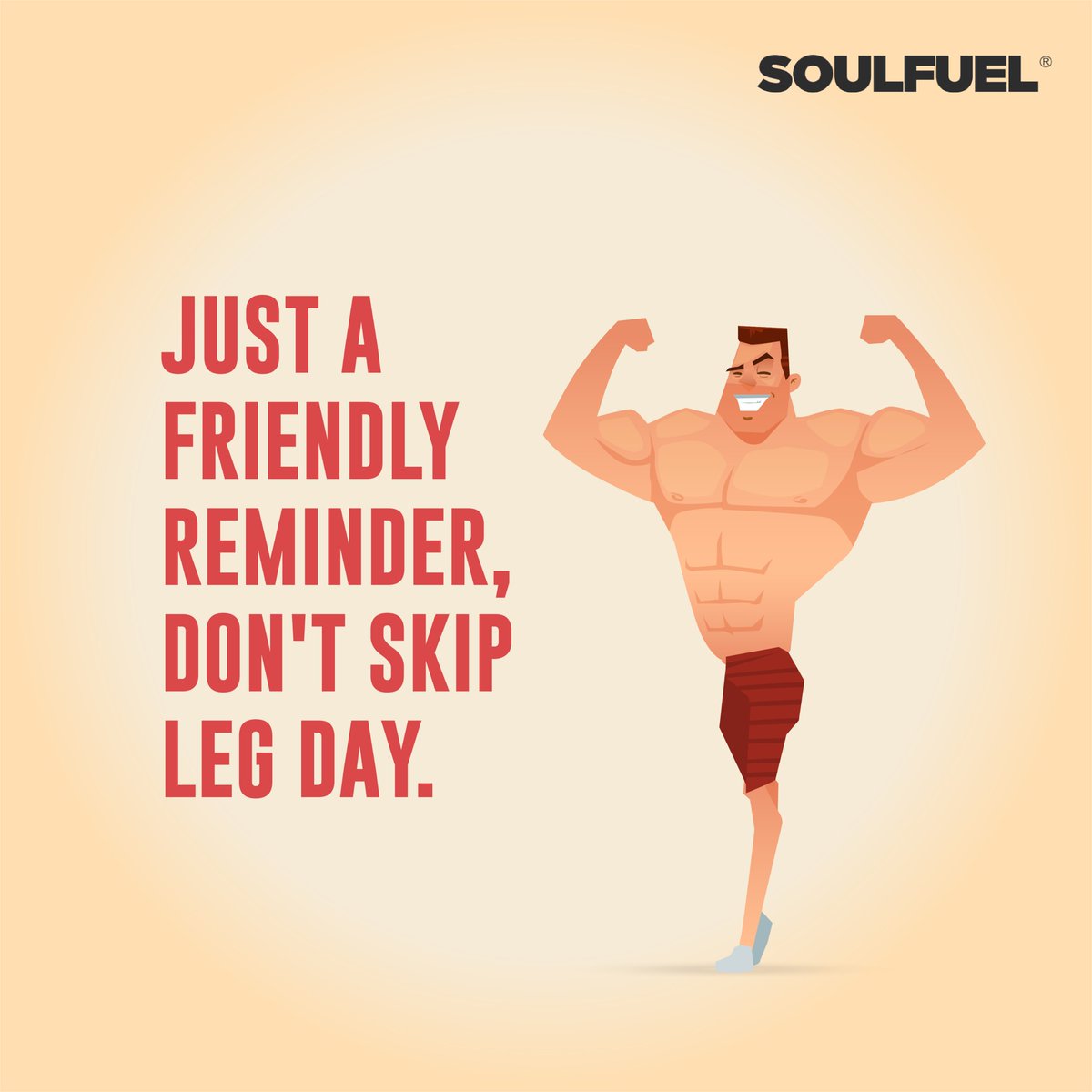 soulfuelindia's tweet photo. Leg workouts are an important aspect of a balanced and fit body. Leaving them out of your workout routine is a big no, no.
#soulfuelpromise #soulfuel #healthylifestyle #Healthy #gymlover #workout #workoutroutine #legdaytoday #legdayworkout #Workoutright #legexcercise #legsworkout https://t.co/5uV4K1oL8y