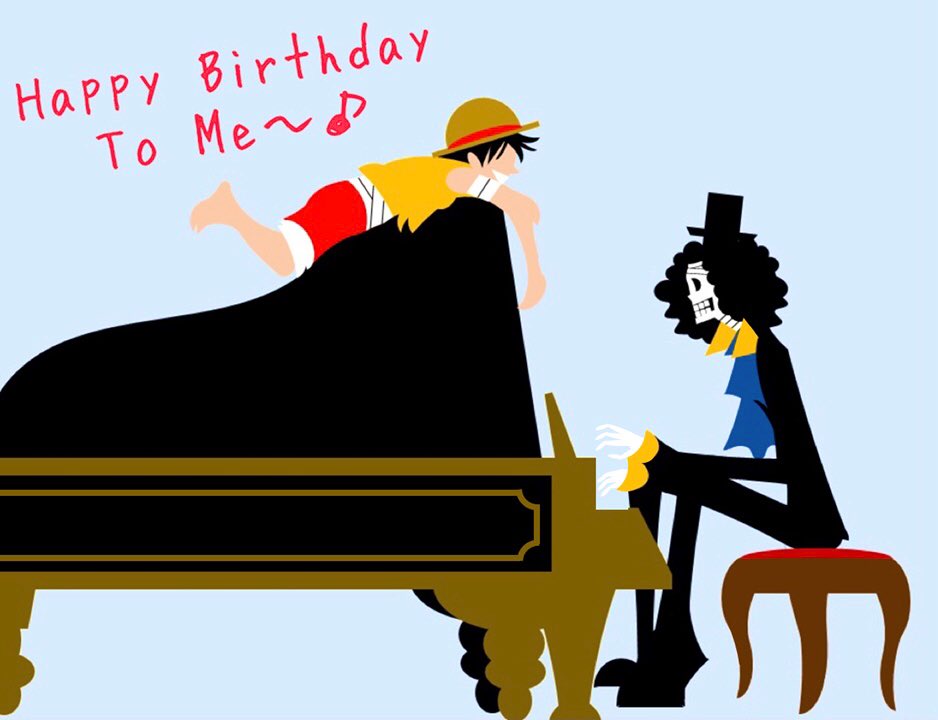 古賀入鹿 生まれてきてくれてよかったァ ブルック おめでとう 骨の髄まで愛してます ブルック誕生祭21 ワンピース Onepiece