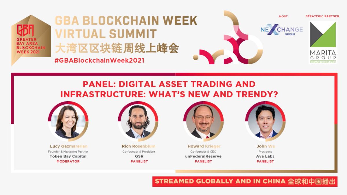 It was great to have China and greater-APAC-specific conversations with other leaders within blockchain at <a href="/GBA_Blockchain/">Greater Bay Area Blockchain Week</a>.

Digital Asset Trading and Infrastructure: What's New and Trendy?

Find out by watching the recording! bit.ly/3fAt6EB