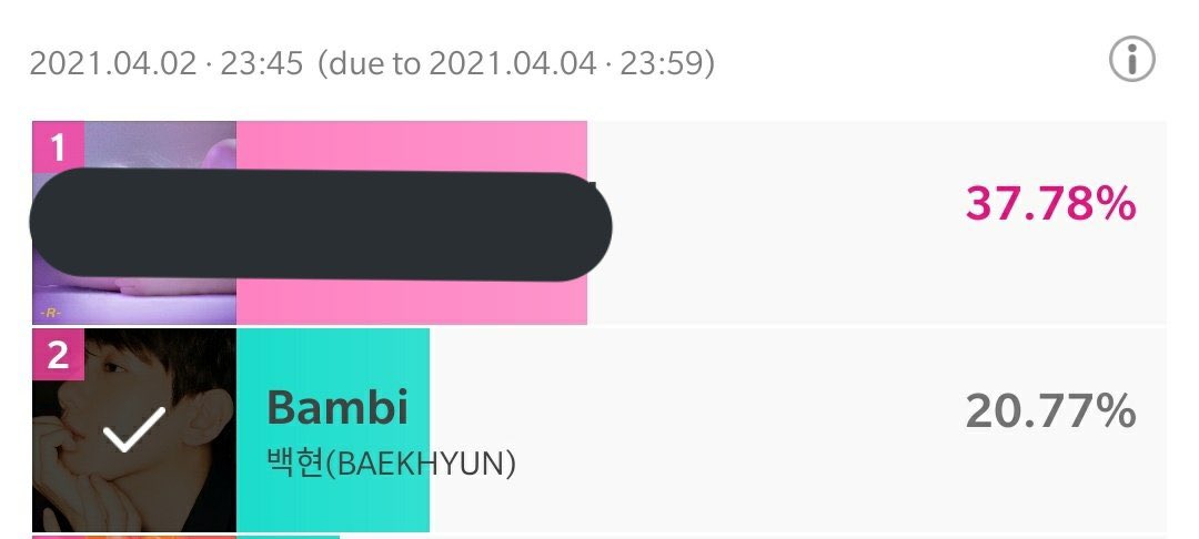 BBHsTeam's tweet photo. [VOTE] IDOLCHAMP 

We have risen to Top 2 on Show Champion Song of the Week! 
Click the link below and keep voting for Bambi! Share screenshots below.

🔗 https://t.co/8duQaiQCii 

Idol Champ Tutorial:https://t.co/sThRdZMuda
Goal:50 replies
#백현 #BAEKHYUN @B_hundred_Hyun https://t.co/ndse4rJEI1