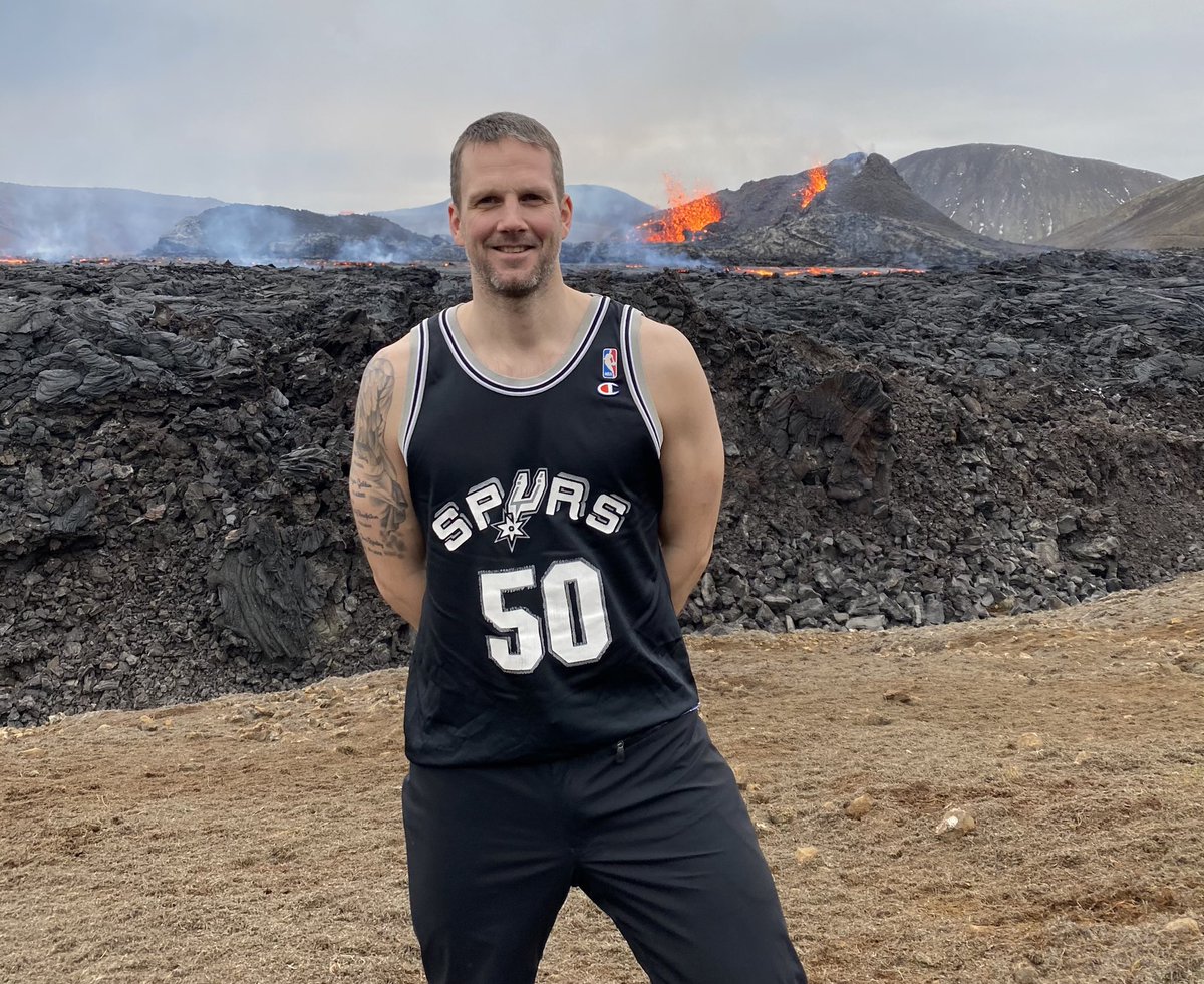 🌎 🔥and 🧊today. God is good and was with me and <a href="/DavidtheAdmiral/">David Robinson</a> today, like always 🇮🇸