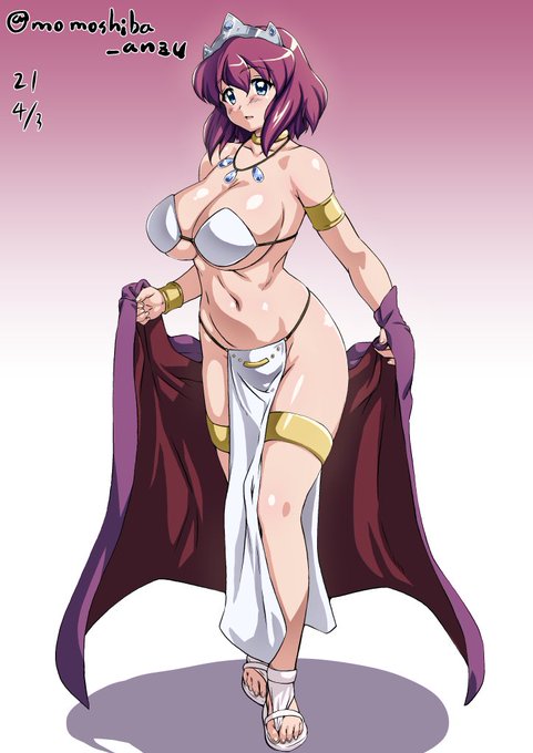 踊り子衣装のアンリエッタ女王様 