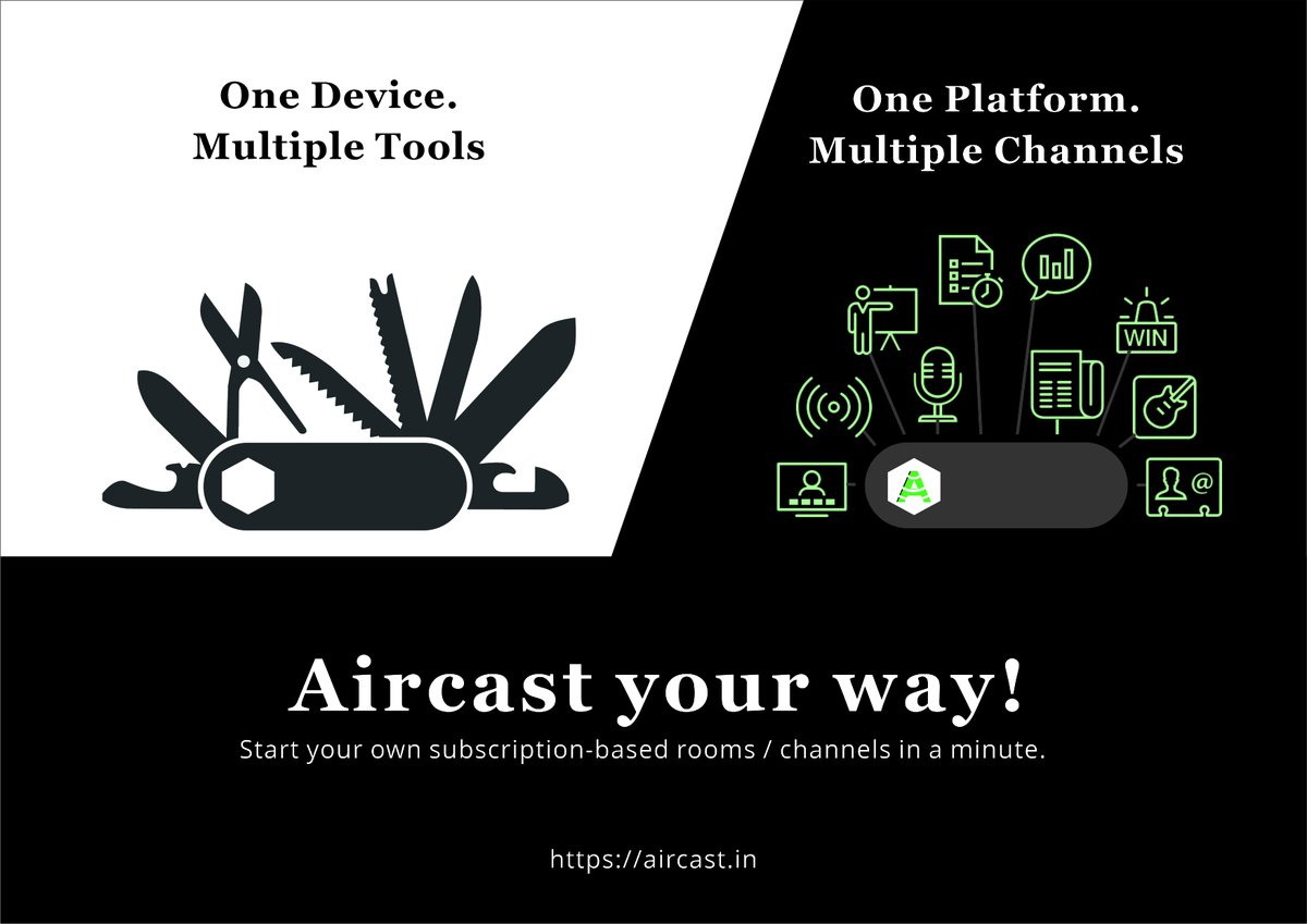 JoinAircast's tweet photo. #MuXPlatforms #FLUID https://t.co/cBarJw6Igk