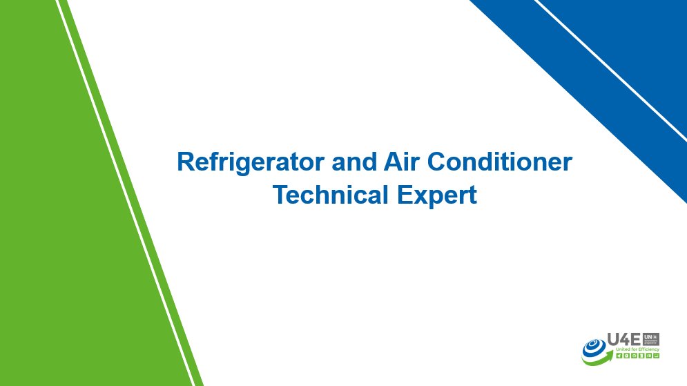 U4Efficiency's tweet image. WE'RE RECRUITING for a Technical Expert on Refrigerators and Air Conditioners to support our regional policy harmonization initiatives in Southeast Asia and Africa. The closing date for applications is 14 April 2021. See full details at bit.ly/3cIJdxT