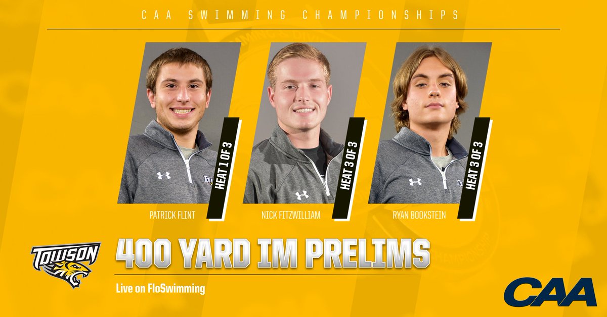 Towson_SWIMDIVE's tweet photo. Let's swim.

💻 - https://t.co/CYb7TTGBdX

#UnitedWeRoar | #NCAASwimDive https://t.co/bhDZHauGIw