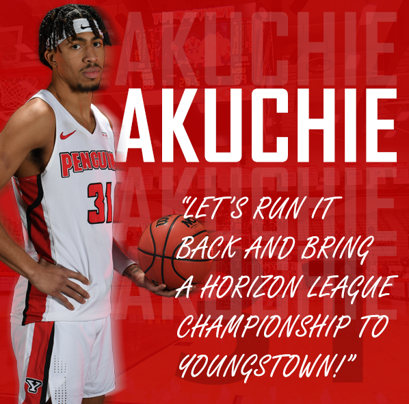 ❗❗ WELCOME BACK ❗❗

Senior Michael Akuchie has announced that he will return for his 5th year of eligibility.

Akuchie, who averaged 9.9 ppg and 8.3 rpg, scored in double figures 15 times last year, had 7 double-doubles.  

He also ranked 5th in the HL in rpg.

#GoGuins