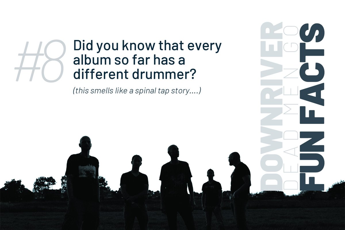 DownriverGo's tweet photo. The coming days we will post a number of random Downriver Dead Men Go facts to enrich your lives.... 

Today Fun Fact #8

#downriverdeadmengo #downriver #kickstartercampaign #ddmg #ruins #postrock #thepostrockworld #spotify #funfacts https://t.co/9nDiWtuVd6