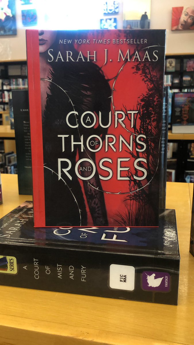 PHS_Library_'s tweet image. Come read the series before it becomes a tv show! #acotar #acourtofthornsandroses #hulutv