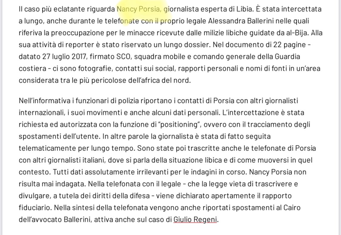 francescatotolo's tweet photo. Involontariamente, @andreapalladino ha svelato gli stretti rapporti dei giornalisti con i responsabili delle #ONG, già descritti nel mio libro #InfernoSpa due anni fa.
Una domanda @nancyporsia: è a conoscenza del sequestro di due navi che facevano contrabbando di petrolio? https://t.co/MtcpSK7IgM