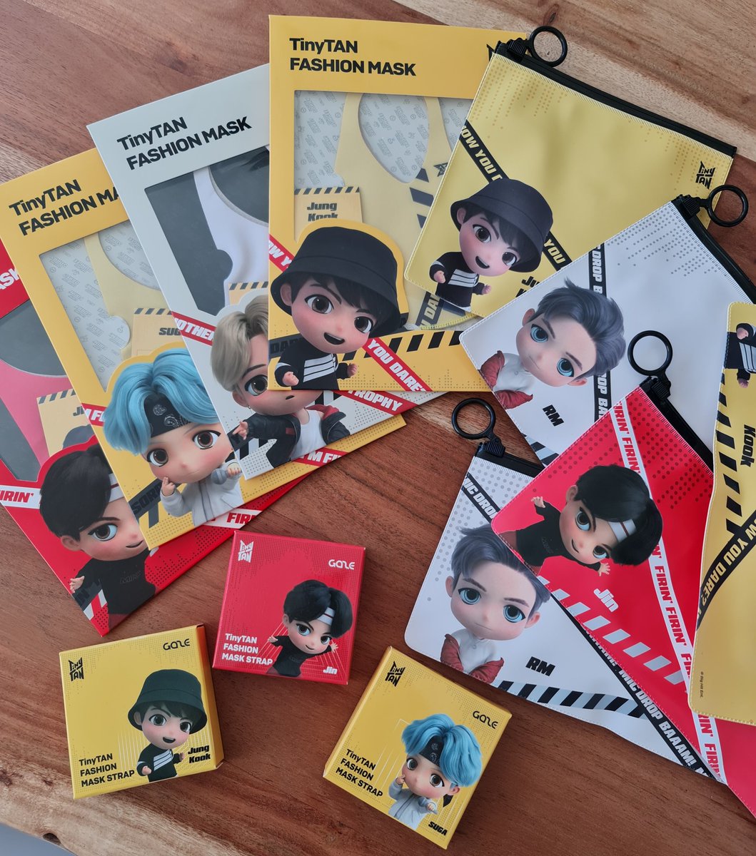 amandarachlee's tweet photo. thank you @gaze_shop x @TinyTANofficial !! these tinytan masks are so cute 🥺💜 https://t.co/49hOdx0Cy1
