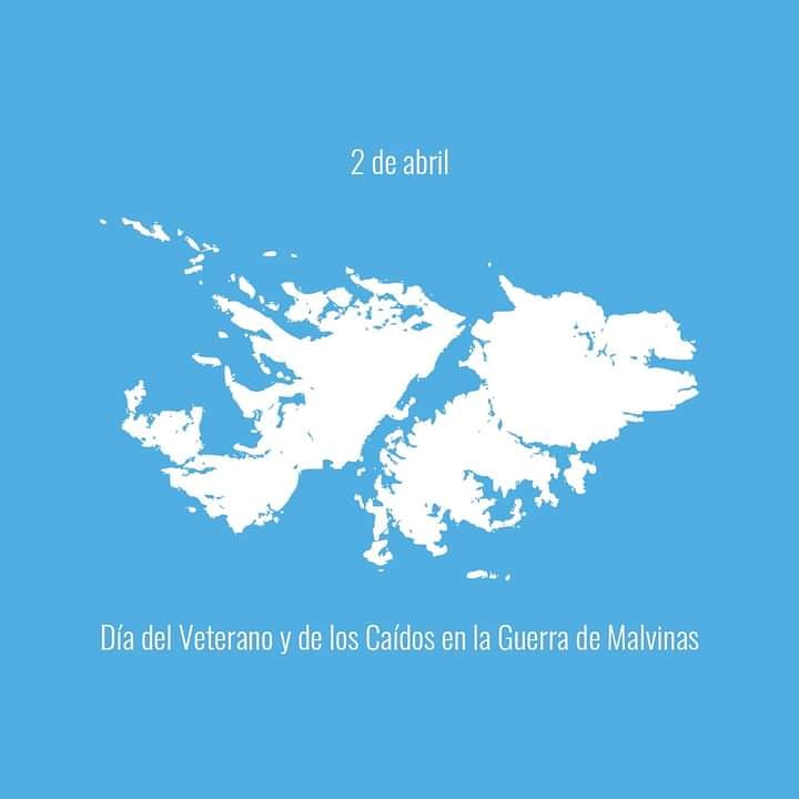 ccchacra's tweet photo. Día de los Veteranos y Caídos en la Guerra de Malvinas.

A 39 años del desembarco en las islas del Atlántico Sur, nuestro reconocimiento y gratitud a los héroes de Malvinas. 
Memoria, Verdad, Justicia y Soberanía.

#MalvinasArgentinas #2deAbril https://t.co/RAJg0HuJo1