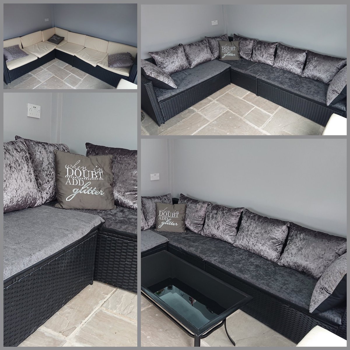 TilliTextiles's tweet photo. We also do #bespoke orders. Use our Contact Us page on our website to discuss a quote. Get ready for #gardenparty this summer and transform your furniture or bar with cushions designed and made to measure by #TilliTextiles. https://t.co/FQ7ElFs4fI #Summerof2021 #beforeandafter https://t.co/zP1JY2tP6L