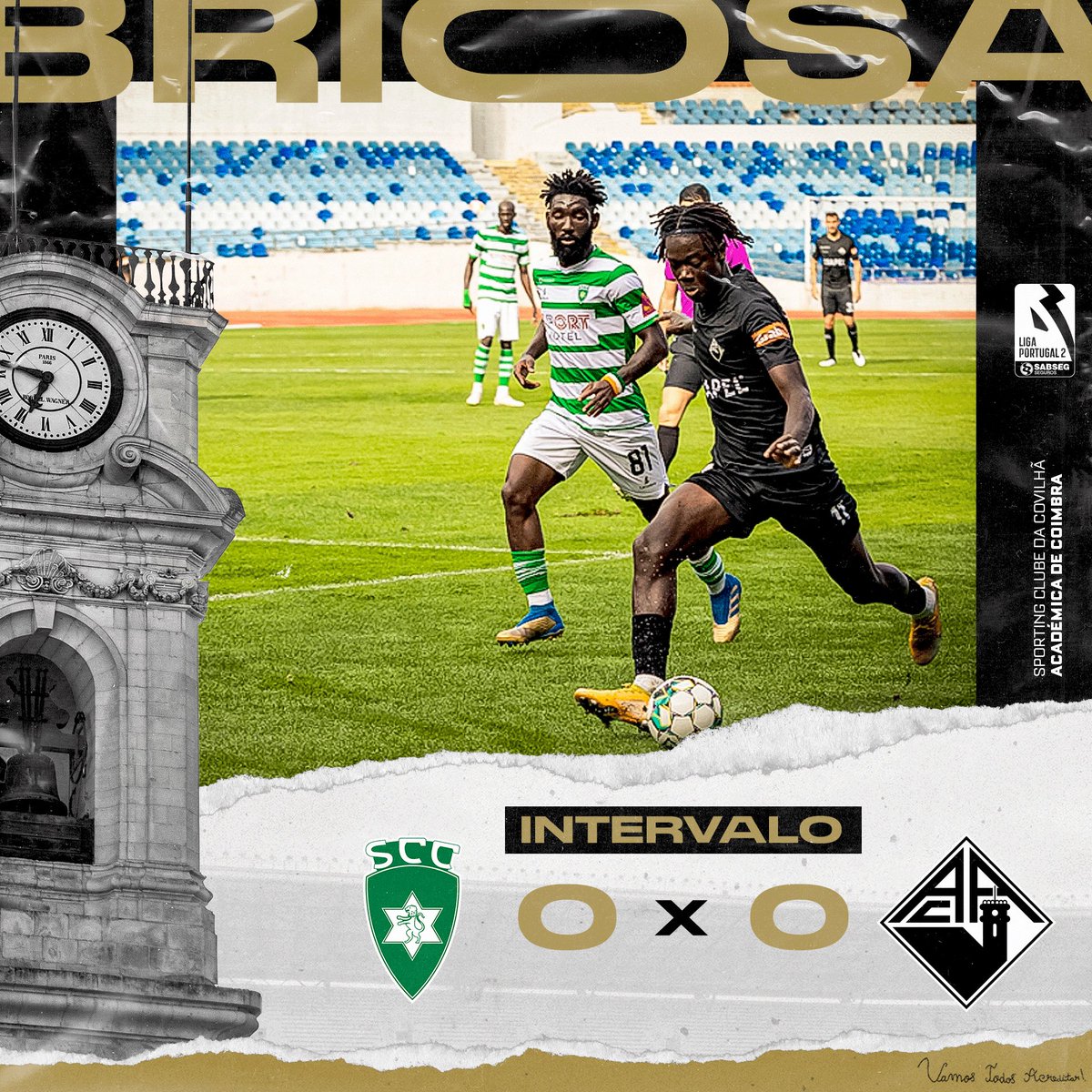 academicaoaf's tweet photo. 🛎⏱ Regresso aos balneários dos #estudantes! 🏴
#DiaDeBriosa #vamostodosAcreditar #SCCAAC https://t.co/BcbCmYEAaT