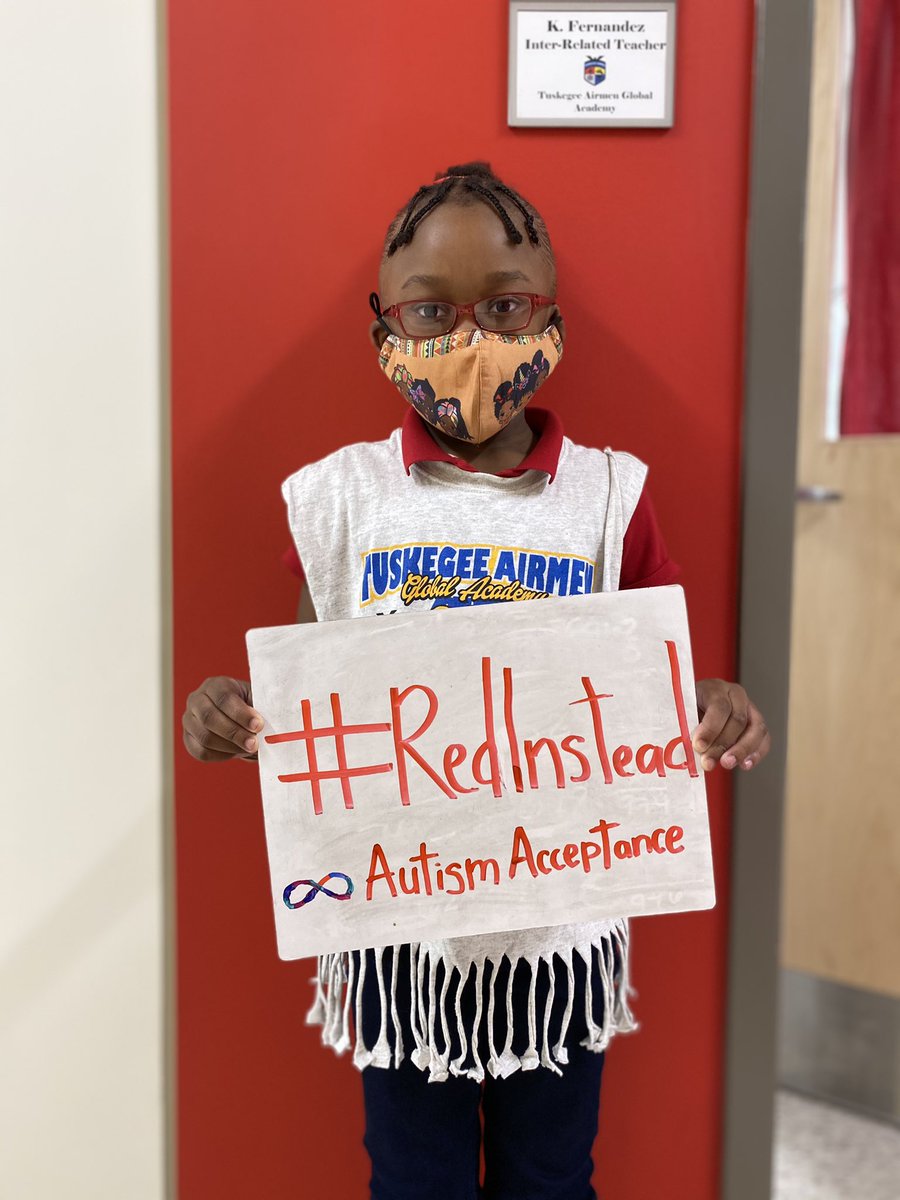 ittybittyteach's tweet photo. Autism Acceptance Day! At TAG academy we do things #thetagway! #RedInstead #AutismAcceptanceMonth #AutismAcceptance #beaccepting #accepteveryone #DifferentNotLess #thetagexperience @apsupdate @TAGDataAnalysis @APSTAGAcademy @WeemsYolanda @DrLisaHerring @TheTAGAcademy https://t.co/5WFTMvto6G