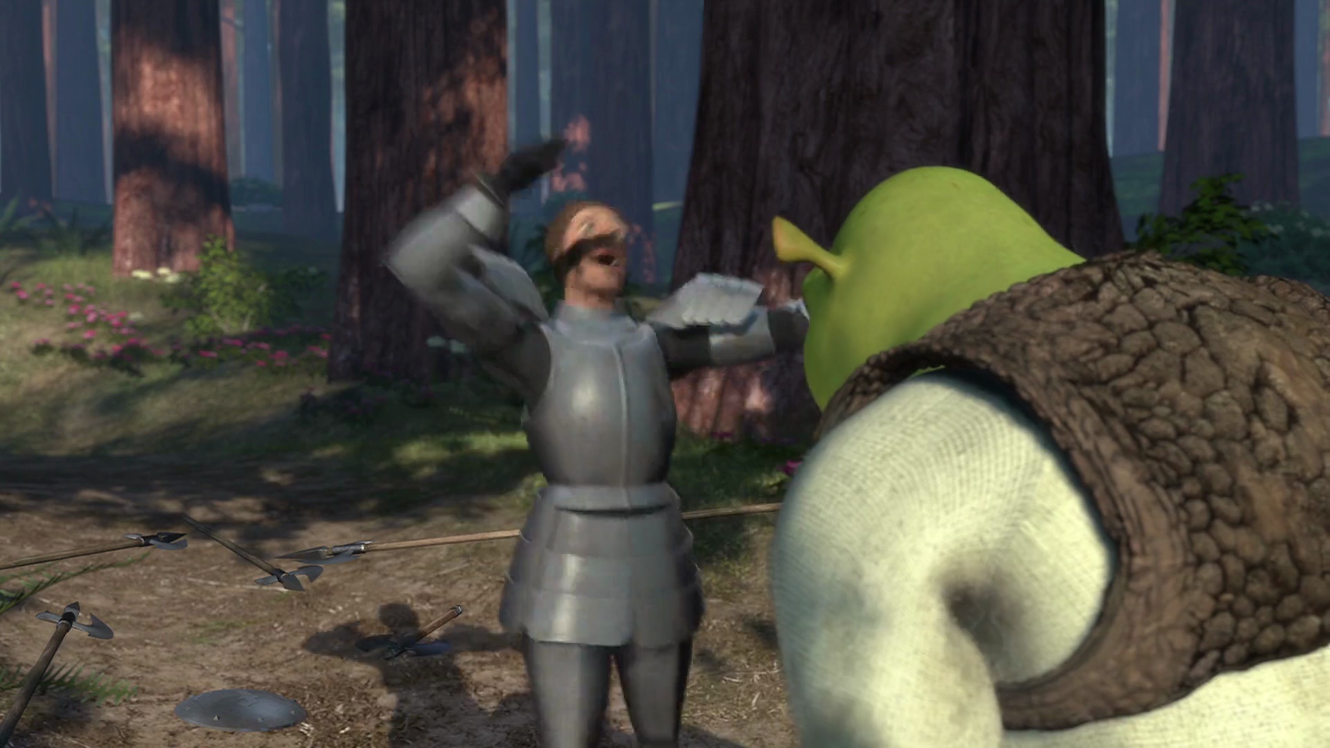 every shrek 2 frame in order on X: 