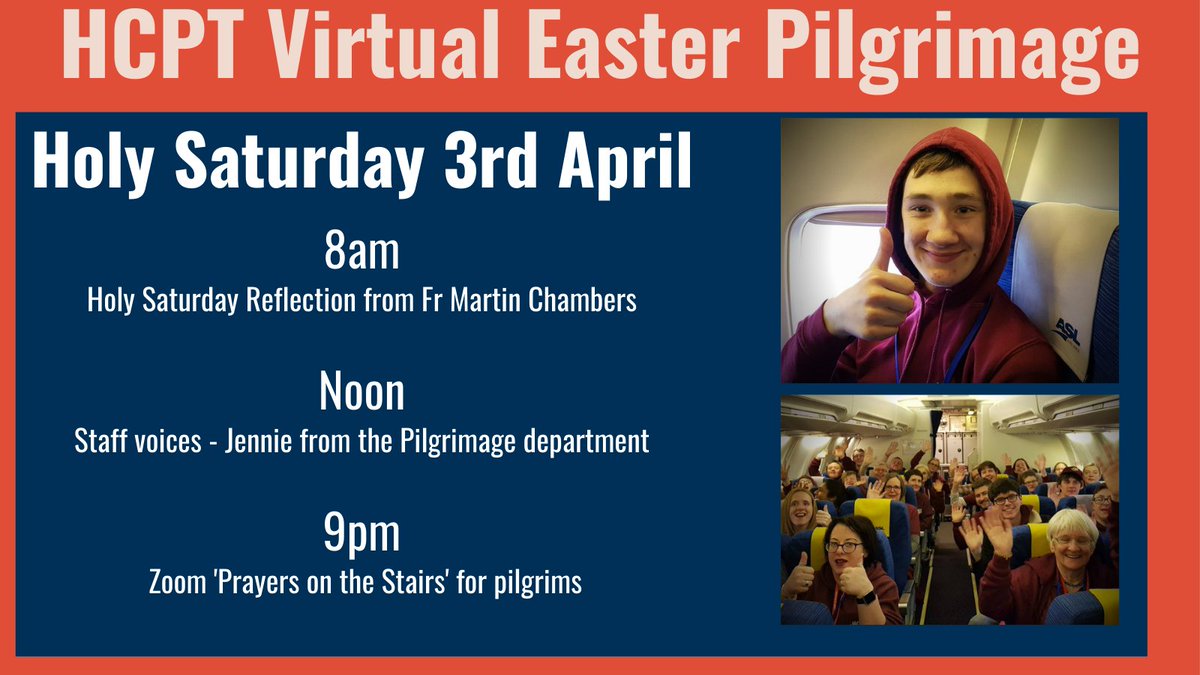 HCPT's tweet photo. We ease gently into our Virtual Easter Pilgrimage with this first day of activity!
Join us on https://t.co/gi3IMXWxM9 and https://t.co/3VTVXBI3W2. 

The full programme is available at https://t.co/RqawBiesva https://t.co/AIFf2C1XI4