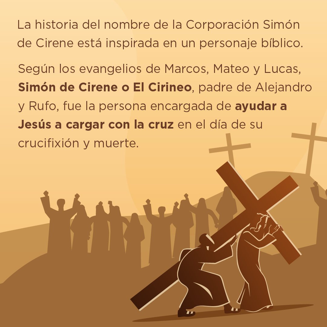Simon_Cirene's tweet photo. Conoce la historia del nombre de @Simon_Cirene que está inspirada en un personaje bíblico. ¡Lee edición especial de #ViernesSanto! https://t.co/1XkYWrEXIK #SinAfectoNoHayEfectos https://t.co/iQuYHGLjmL