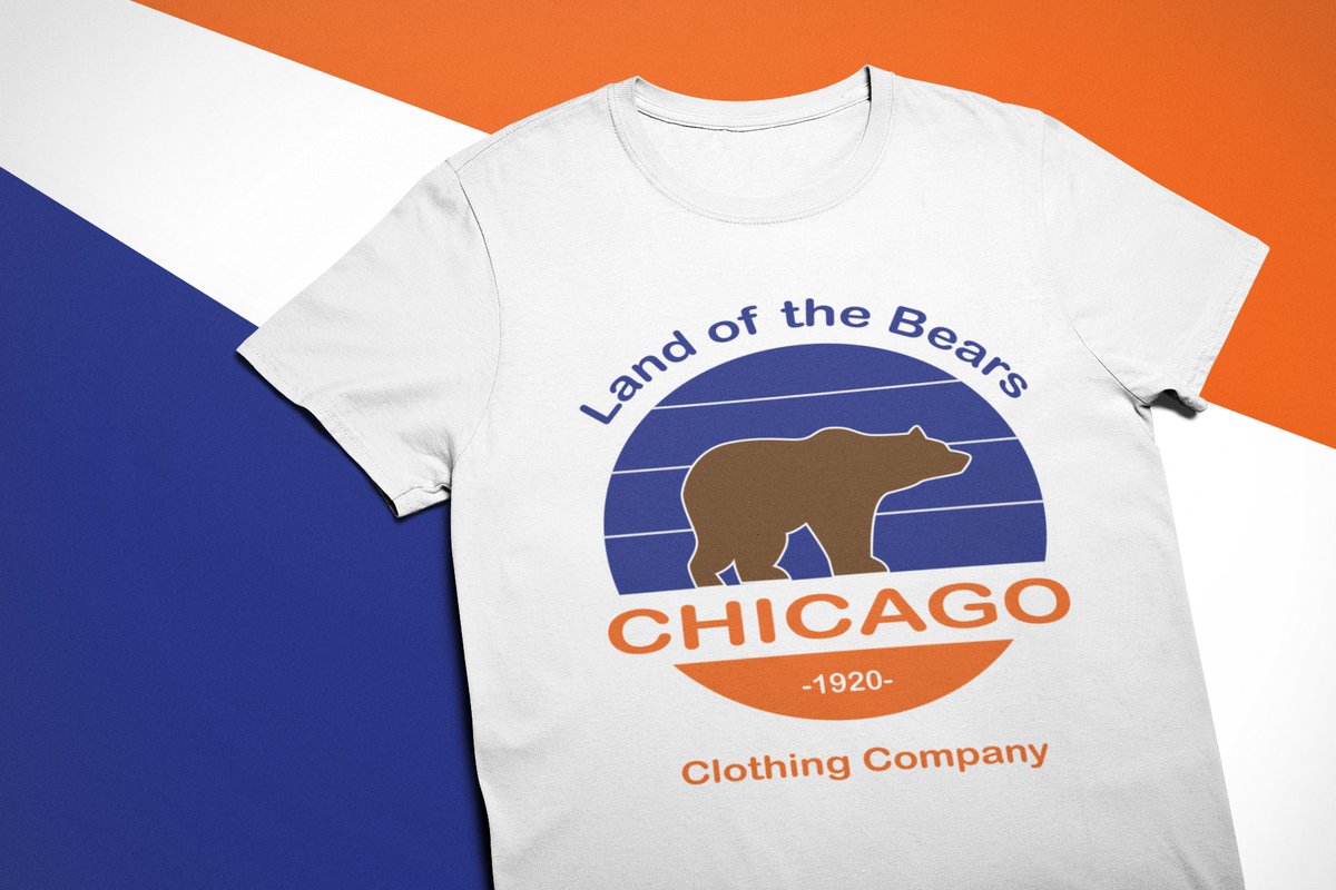 ChicagoClothCo's tweet photo. 🐂Chicago is Land of the Bears

➡️Tag a Bears Fan

#chicagoclothingcompany  

https://t.co/SRhhyQYYQX https://t.co/Gn992IOnVN