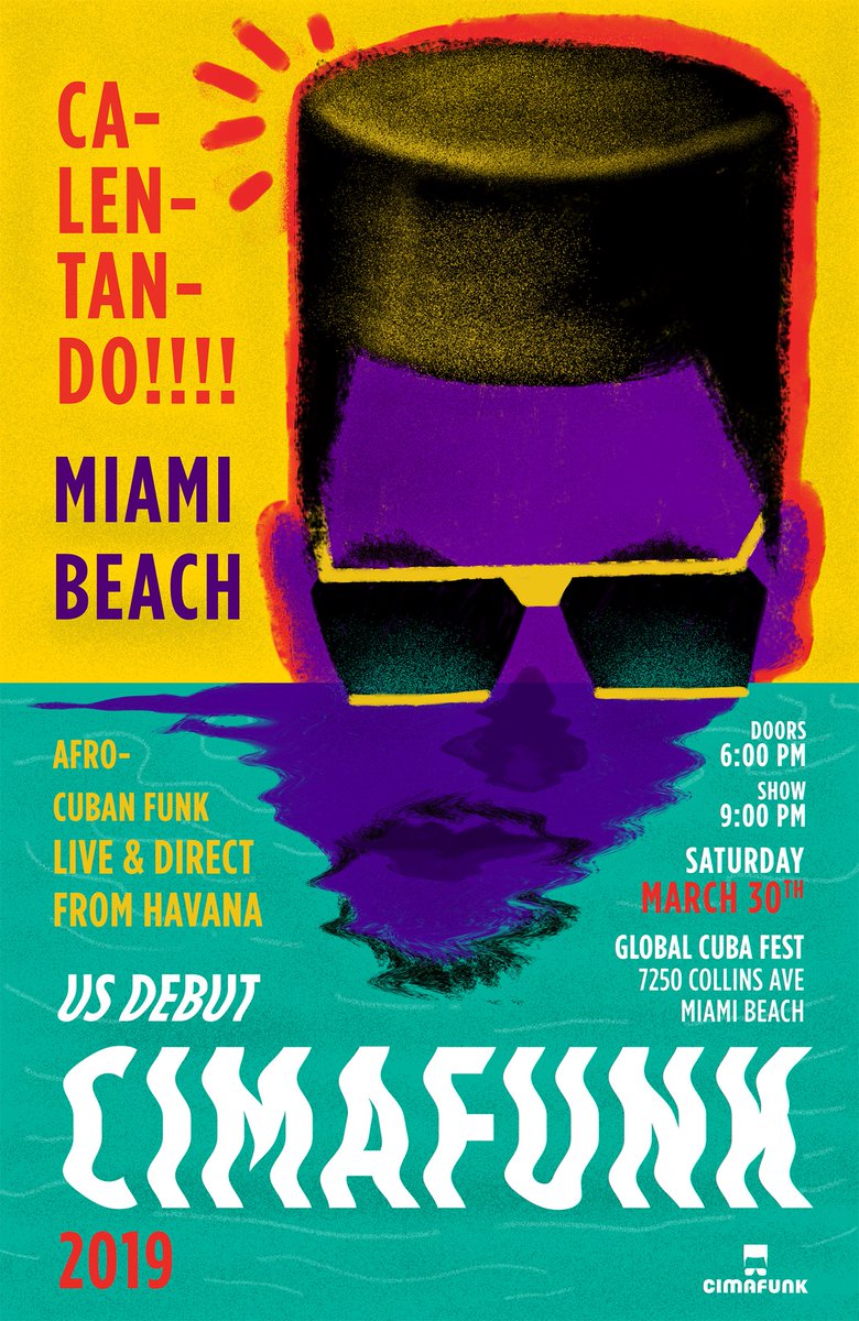 CimafunkOficial's tweet photo. #missingtheroad 😔
De cuando calentamos Miami! 🔥
#cimafunk #estoesloquehay #afrocubanfunk https://t.co/YiPusCct20