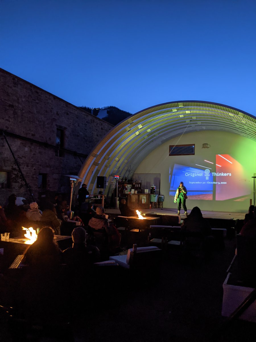 OrigThinkers's tweet photo. Thank you to everyone who joined us Wednesday night at the Original Thinkers Movie Night in the beautiful Telluride Transfer Warehouse! It was a wonderful evening of film with discussion and it was great to see an audience in person. Stay tuned for info about the next event! https://t.co/4cOmacqkRD