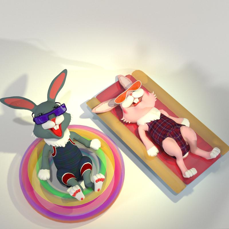 RT <a href="/meshbox/">meshbox</a>: Toon Bunny 3D model for #Poser3D &amp; #DAZStudio now available. The perfect 3d #easterbunny for your art &amp; animation. #easter  ow.ly/PbpC50EfmW7